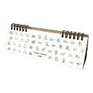 【日本EL COMMUN】2026 線圈可立式桌曆 ‧ Minimini