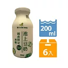 【池上鄉農會】池上豆奶-無糖 200ml x 6瓶/組