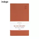 Indigo 2026 Offcial Slim Monthly Diary 月日記 carrot