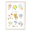 【日本A.P.J】2026 Sachiko Iwabuchi 家庭月記事手帳A6變型