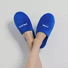 【韓國Dailylike】What a good day! 軟絨厚底室內拖鞋(女) ‧ 藍