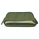 KOKUYO 展開式網狀筆袋- 卡其