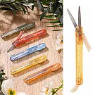 KOKUYO 草木悠游攜帶型剪刀- 淺棕