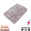 【MORINO摩力諾】超細纖維簡約浴巾 藕紫