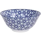 《Tokyo Design》瓷製餐碗 | 飯碗 湯碗 - 花繩藍15cm