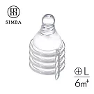 【小獅王辛巴】超柔防脹氣標準十字奶嘴4入(S/M/L/XL) L