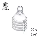 【小獅王辛巴】超柔防脹氣標準圓孔奶嘴4入(S/M/L/SS) S