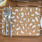 《Creative Tops》長方軟木餐墊4入 | 桌墊 杯墊 - 水磨石紋