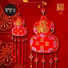 摩達客◉春節開運招財◉吉祥如意福字大葫蘆五流蘇吊飾掛飾