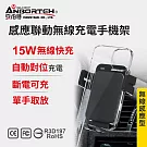 【安伯特】感應聯動無線充電手機架 (車用手機架 汽車手機架 車載手機架) 無 旋鈕冷氣口