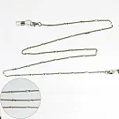 seoul show首爾秀 扁字太陽花多用口罩掛繩鏈墨鏡平光眼鏡鍊老花近視耳機防丟鍊  銀色