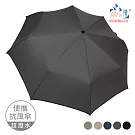 【雨之情】輕鋁折疊抗風素傘  灰色