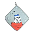 SNOOPY 超細纖維印花小方巾-9條組- 想想