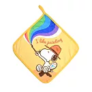 SNOOPY 超細纖維印花小方巾-9條組- 畫畫