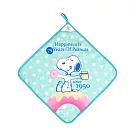 SNOOPY史努比75週年印花擦拭巾-3條組- 甜甜圈