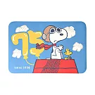 SNOOPY 史努比科技皮革超薄吸水止滑踏墊-2片組- 氣球
