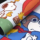 SNOOPY 史努比科技皮革超薄吸水止滑踏墊-2片組- 混搭