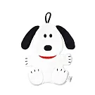 SNOOPY史努比家族-造型擦手巾-2件組 史努比(張眼)