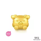 【點睛品】Charme Mini 十二生肖-福氣豬 黃金串珠