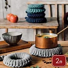 《danica》Heirloom純棉針織圓形隔熱墊2件 - 雅灰