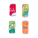 ZippyPaws 歡樂時光瓶-4瓶汽水 | 貓玩具 貓草玩具 紓壓玩具 貓薄荷 寵物玩具