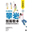 攀岩技術教本 詳細圖解：抓撐轉跳我就是蜘蛛人