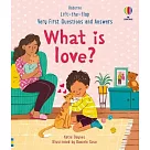 Q&A知識翻翻書：愛是什麼?(3歲以上)Very First Questions & Answers： What is love?