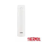 【THERMOS 膳魔師】超輕量 不鏽鋼真空保溫瓶0.4L (JNI─401─MVAN)MVAN(白色)