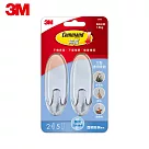 3M 無痕透明掛鉤─大型 37093