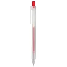 [MUJI無印良品]自由換芯按壓滑順膠墨筆/紅0.5mm