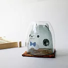 好玻GOODGLAS 柴犬雙層杯─ 透黑