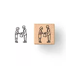 本日印章：拜訪