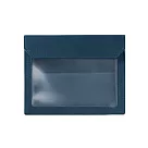 【KING JIM】FLATTY WORKS多用途收納袋海軍藍 A5 (5464─NAVY)