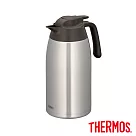 【THERMOS 膳魔師】不鏽鋼真空保溫壼2.0L─不銹鋼色(THV─2001─SBW)