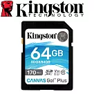 Kingston 金士頓 64GB SDXC UHS─I U3 V30 記憶卡 SDG3/64GB