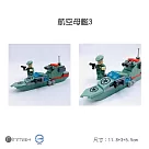 【Rinmax玩具】拼裝積木 航空母艦系列 航空母艦3(65顆)