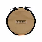 【日本HIGHTIDE】Penco 雙開拉鍊文具小物收納包 ‧ 米色