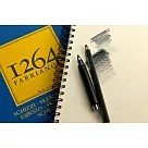 【Fabriano】1264 素描本，90G，圈裝 A5，60張