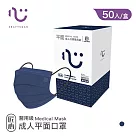 【匠心】成人平面醫用口罩 ─ 50入/盒 爆漿藍莓