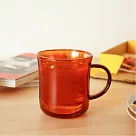 好玻GOODGLAS | Mug馬克雙層把手玻璃杯─琥珀