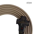 ADAMOUTDOOR|戶外延長動力線15M 沙漠色