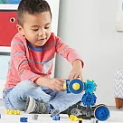 美國Learning Resources 轉轉齒輪建構系列─百變履帶工程車組