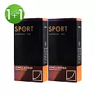 SPORT史波特 買1送1 飆捍─衛生套保險套 含麻醉劑(12入x2盒)