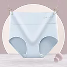 【唯蜜色】高腰大碼純棉收腹提臂透氣抗菌女內褲─ 藍色