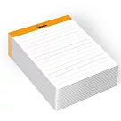 【Rhodia|time】備忘錄便籤_N°11_7.5x10.5cm_橫線_240張_ Memo pad