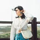 【一帆布包】帆布半圓小側包─ 胚布