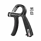 【E.dot】升級款可計數5─60KG調節握力器 黑色
