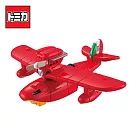 【日本正版授權】Dream TOMICA 吉卜力? 玩具車 宮崎駿 多美小汽車─ 02 紅豬 飛行艇