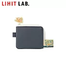 LIHIT LAB.貓貓卡片零錢包 炭黑色