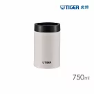 TIGER 虎牌 抗菌加工保溫保冷真空食物罐750ml (MCJ─K075) 北極白狼